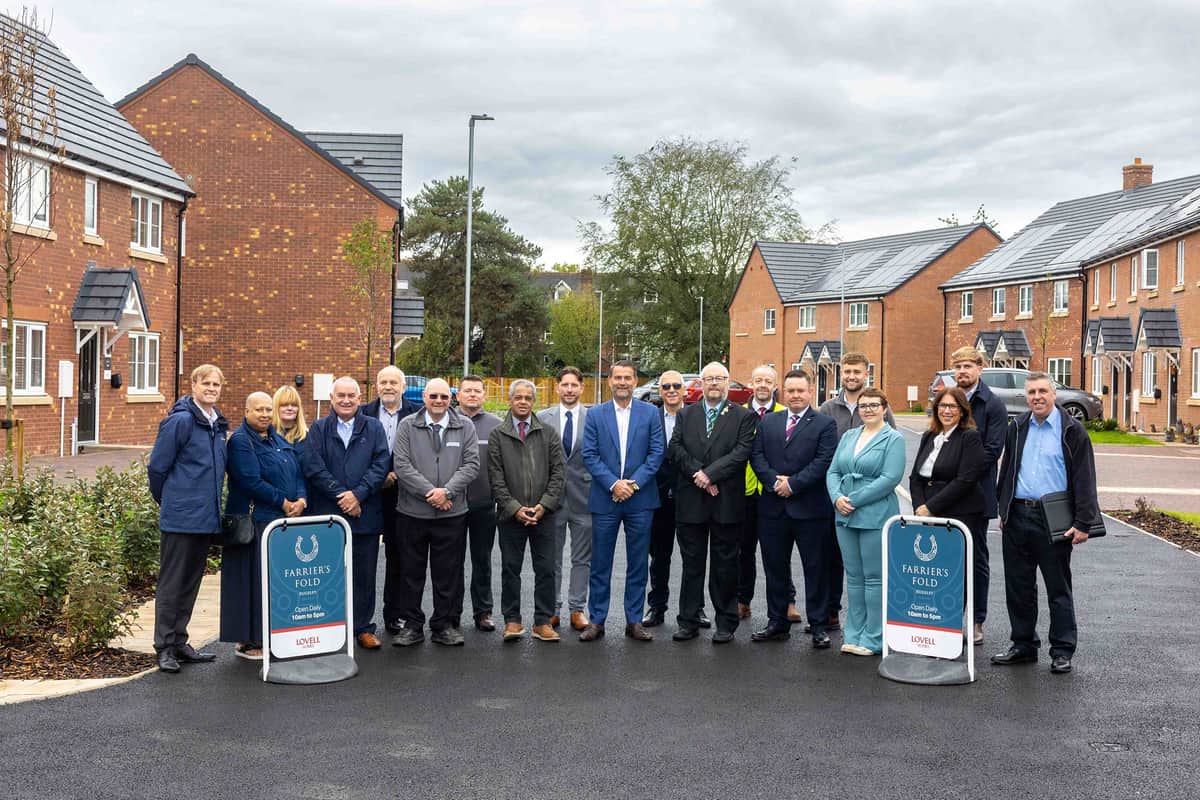 Cannock Chase Council Completes 29 Affordable Homes to Future Homes Standard — Cannock news photo