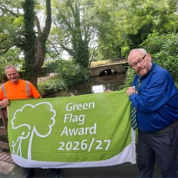 Six Cannock Parks Retain Green Flag Award Status — Cannock news photo (Cannock Chase District Council)