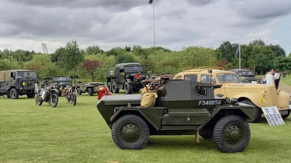 Cannock Forces Weekend: Military Trucks & Family Fun — Cannock news photo (BBC Stoke & Staffordshire)